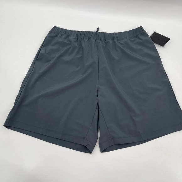 New Onzie Flow Mens Board Shorts Gray Large XLarge Drawstring - Picture 1 of 7